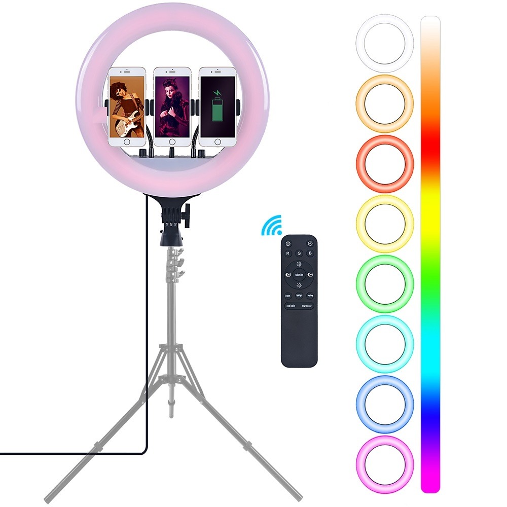 Referencia de Aro de luz RGB de 45 cm